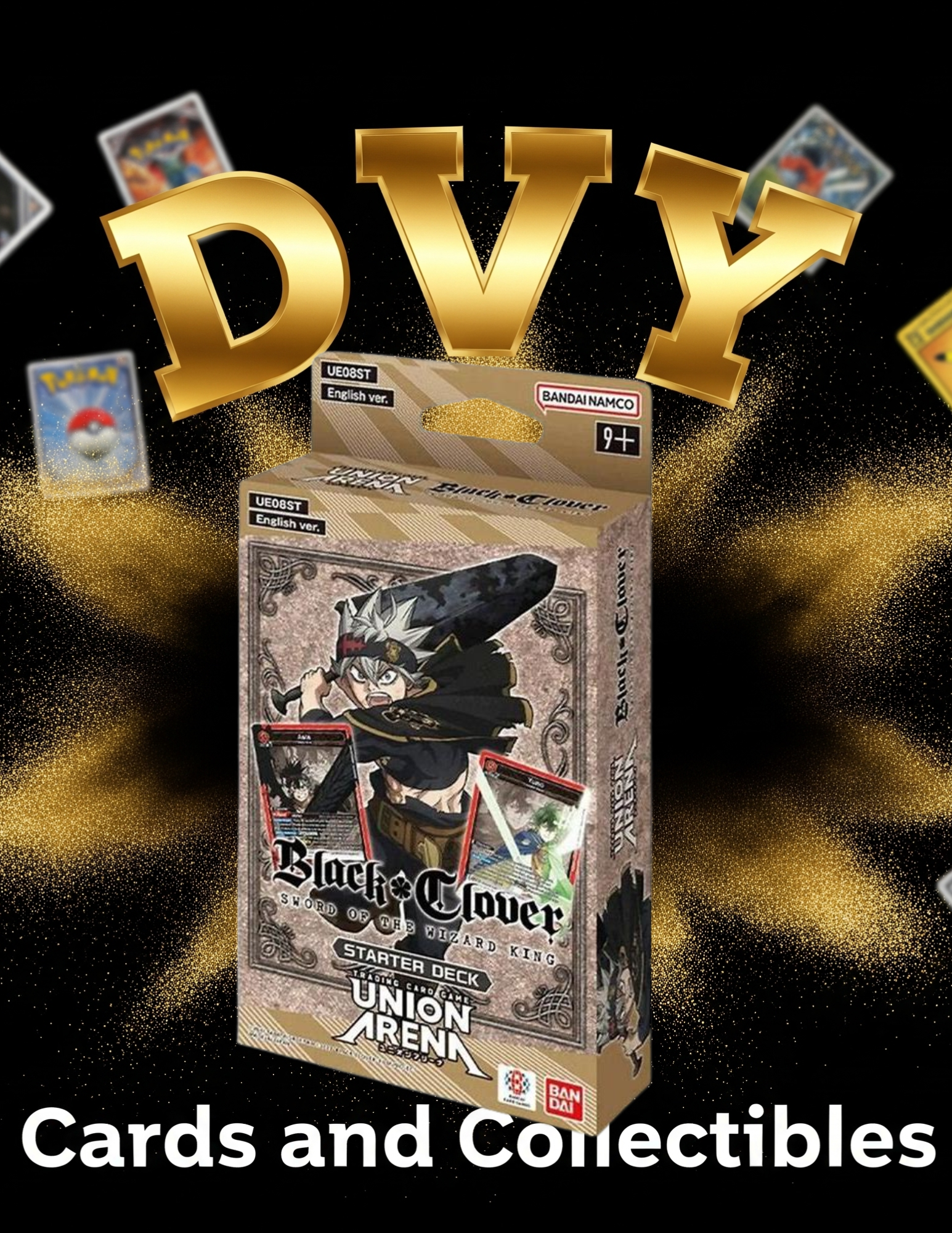 Union Arena Card Game: Starter Deck: Black Clover | DVY Cards and  Collectibles