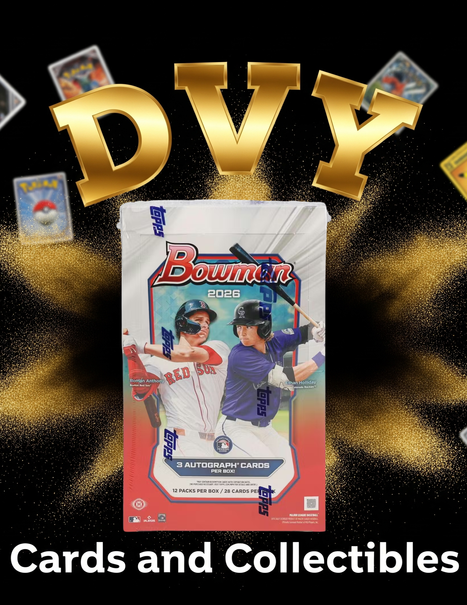 2026 Topps Bowman Baseball Jumbo Hobby Box (3 Autographs) | DVY 