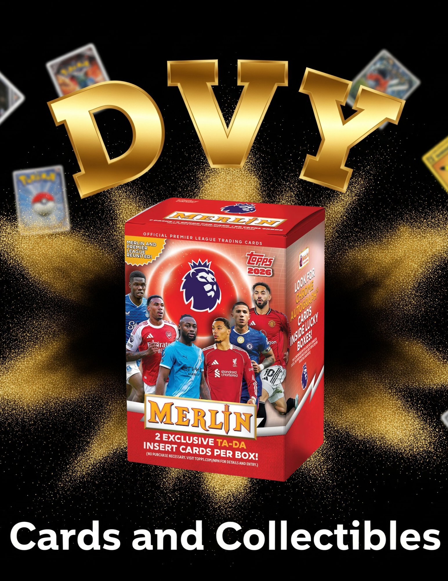 2025-2026 Topps English Premiere League Merlin Value Box | DVY