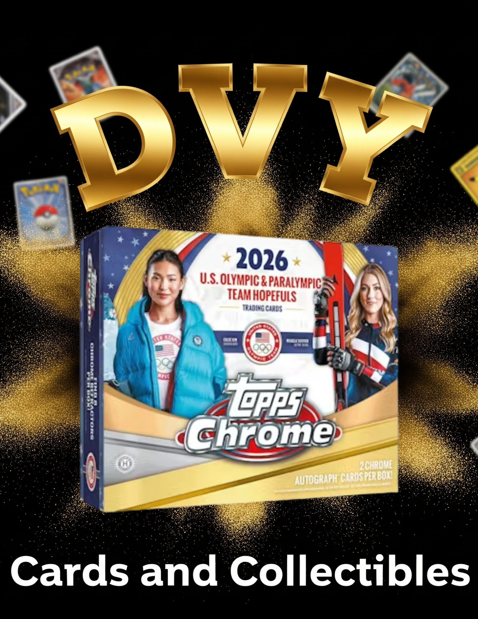 2026 Topps Winter Olympics & Hopefuls Hobby Box | DVY Cards and